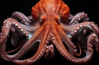 Illustration of octopus anatomy