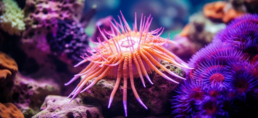 Sea urchin taste sensory exploration.