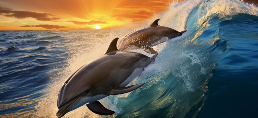 are dolphins faster than sharks