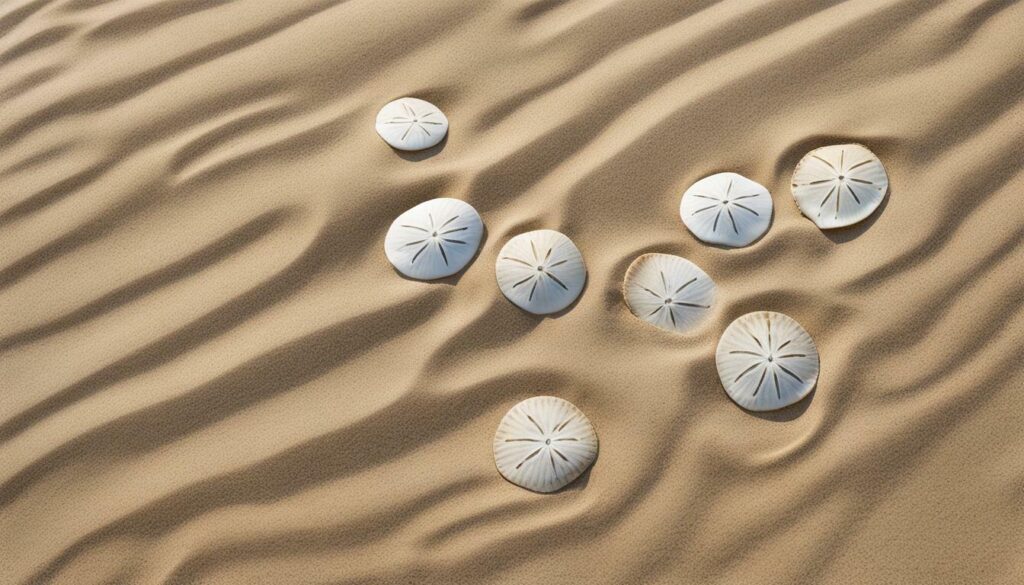 beach sand dollars