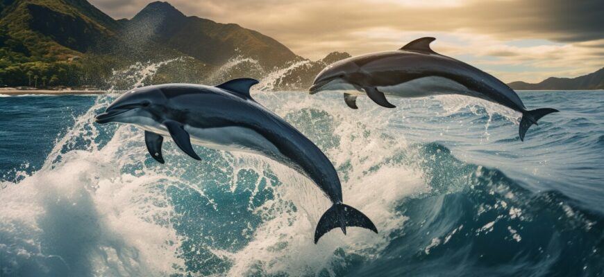 reasons why dolphins jump