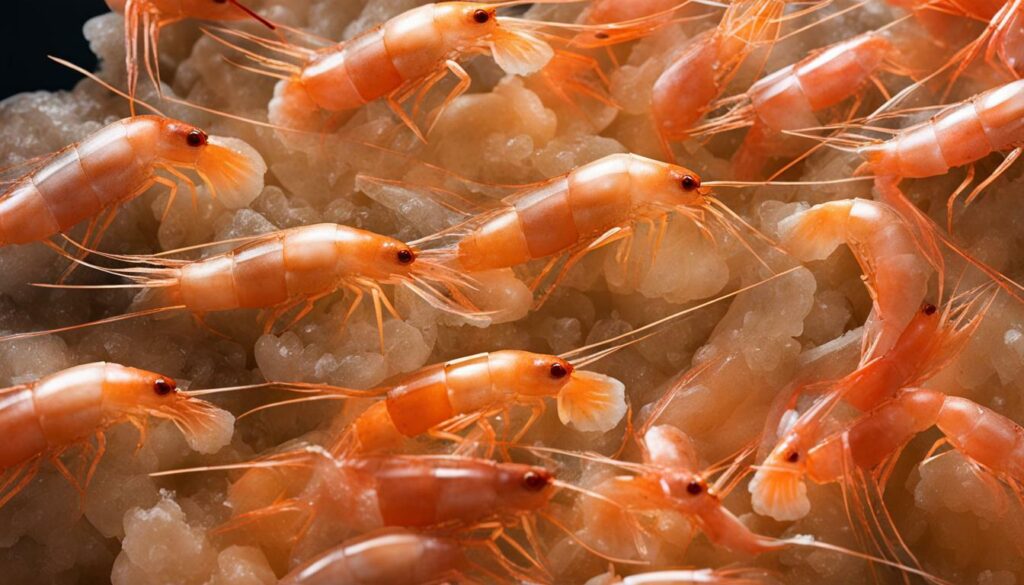 shrimp biting habits